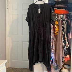 Torrid Black Midi Dress